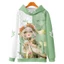 Genshin Tác Động Anime Áo Dài Tay Áo Chui Đầu Rời Casaul Cosplay Nahida Unisex Áo Hoody Plus Kích Thước