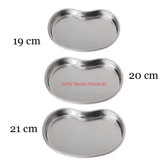 KHAY INOX HẠT ĐẬU ĐỰNG DỤNG CỤ Y TẾ | Dụng Cụ Phun Xăm PXTM