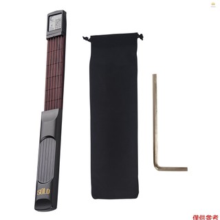 Hgv Đàn guitar Bỏ Túi 6 Dây Với Màn Hình Xoay Luyện Tập Cho Người Mới Bắt Đầu
