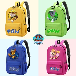 Paw Patrol Túi Sách Hoạt Hình Dung Tích Lớn Chống Thấm Nước Thời Trang Ba Lô Bé Trai Và Bé Gái Túi Sách Trẻ Em Quà Tặng