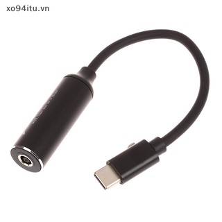 XOITU 4.5x3.0mm Cho Laptop Adapter Sang 65W USB-C Loại C PD Dây Cáp Sạc Cho Laptop VN