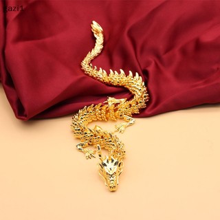 [Gzi1] Tượng Rồng 3d Bằng Đồng Thau Có Thể Di Chuyển Được Trang Trí Tòa Án Động Vật