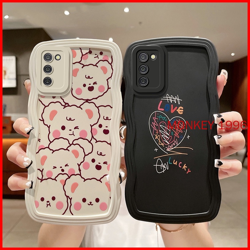 ốp lưng Samsung Galaxy A02s Ốp Điện Thoại tpu Mềm Chống Rơi Họa Tiết Hoạt Hình Cho samsung a02s a02s kk