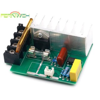 [Fernweh] 4000W 0-220V AC SCR Bộ điều chỉnh điện áp Bộ điều chỉnh tốc độ động cơ Bộ điều chỉnh độ mờ [MỚI]