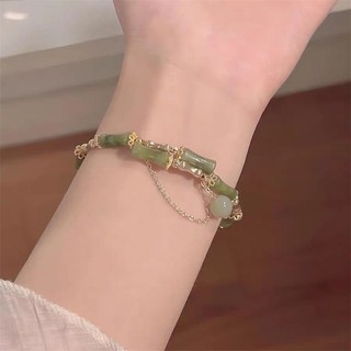 1 Vòng Tay Xỏ Hạt Màu Xám Xanh Dương Trung Hoa Sang Trọng Tinh Tế Làm Quà Tặng Thủ Công Cho Bạn Thân