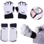 Găng tay đấm bốc ICUCKO, Găng tay Taekwondo nửa ngón Karate Muay Thái, Găng tay tập luyện bằng da PU bảo vệ bàn chân cho người lớn và trẻ em