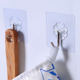 Móc Dán Tường Siêu Dính Trong Suốt Chịu Lực Tốt ANGIHOME