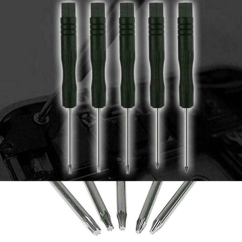 NOTE1 Tuốc nơ vít hình ngôi sao, T2 / T3 / T4 / T5 / T6 Đầu lô thép Công cụ tháo rời điện thoại, Tay cầm bằng nhựa di động Bảo trì không chính xác Dụng cụ cầm tay chống trượt Sửa chữa điện thoại di động