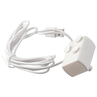 Máy bơm nước chìm mini 5V USB, tuần hoàn, im lặng, chống mài mòn, an toàn, màu trắng, cho thú cưng