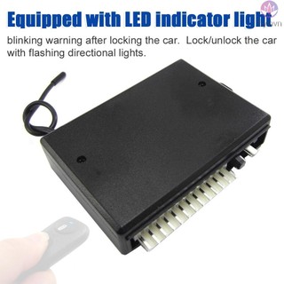Bộ Điều Khiển Hệ Thống Cửa Xe Hơi 12V 2 Nút Có Đèn LED Tự Động Thông Dụng Kèm Hộp Điều Khiển