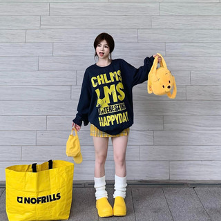 Hiixiivi Mới Phong Cách Hàn Quốc Thời Trang Nữ Quần Áo Rời Cotton Dài Tay Oversize Áo Hoodie Nhân Quả Người Phụ Nữ Thể Thao OOtd Áo 2025 Bán Chạy