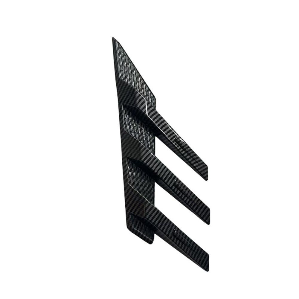 HAPPYNOOK Splitter, Phụ kiện cánh sau Lỗ thông hơi bên Trang trí ô tô Cánh lướt gió phía sau, Chất lượng cao Trang trí bên ngoài Bền Air Wing Cover Viền đa năng