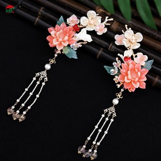 Kẹp tóc hoa thủ công Kẹp tóc ổn định Mũ đội đầu thanh lịch có ngọc trai