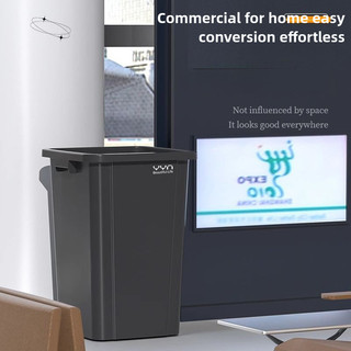 Thương mại Coverless Hộ gia đình Kích thước lớn Thùng rác Nhà bếp Vệ sinh Nhà vệ sinh Thùng lưu trữ giá trị cao Thùng vệ sinh dung tích lớn