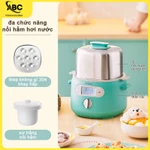 [ CHÍNH HÃNG ] Nồi Hấp Thực Phẩm URINGO Inox Đa Năng Dung Tích 5.2L Tiện Dụng Cho Gia Đình [ CỬA HÀNG ABC ] — ảnh 8