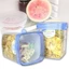 Bộ 6 Miếng Silicone Bọc Thực Phẩm Cao Cấp - Nắp đậy màng Silicon bảo quản thức ăn Dày Dặn Độ Co Giãn Tốt