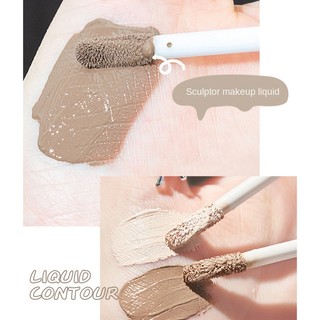 MINSHZEE Kem điêu khắc dạng lỏng làm sáng đường viền dạng lỏng