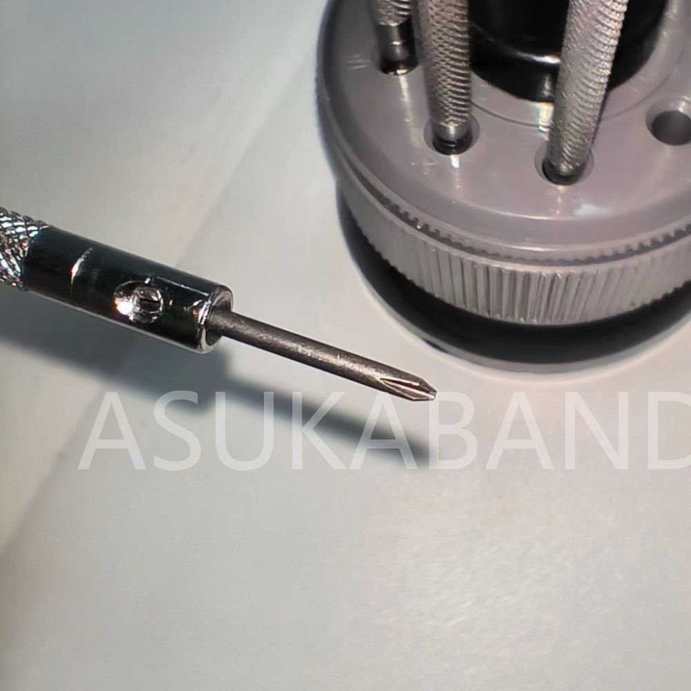 9 Chiếc Đồng Hồ Dụng Cụ 0.8mm-2.0mm Có Rãnh Chữ Thập Phẳng Phillips Bộ Tua Vít Bộ Đồng Hồ Sửa Chữa Kính Tua Vít Mini Lưu Trữ