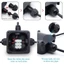 Đầu nối cáp JUIC, Hộp nối điện bằng nhựa ABS 2 chiều 3 chiều, Cáp điện IP68 kín Đầu nối chống nước bằng điện ngoài trời