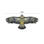 ITRUMPET Fly Bird Diều, Đồ chơi Diều đại bàng phẳng, Thời trang 1,2m Cả hai mắt Chim bay Diều Trẻ em