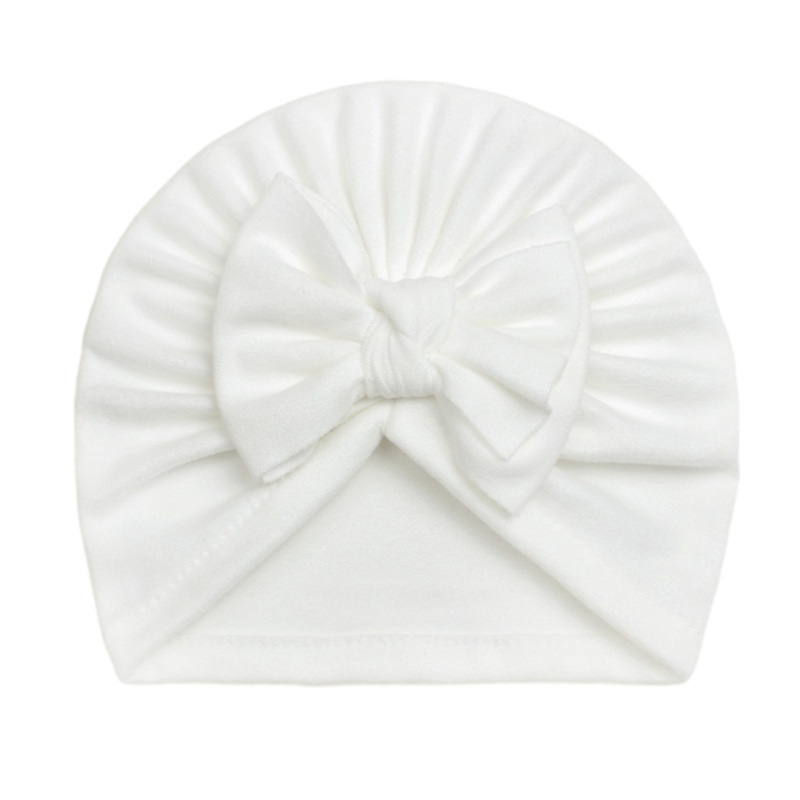 Dasbsug Đáng Yêu Cho Bé Bonnet Màu Trơn Tập Đi Bé Gái Mũ Trẻ Sơ Sinh Công Chúa Mũ Turban