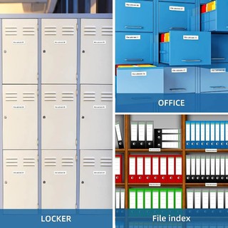Túi đựng nhãn tự dính trong suốt - Giá sách phân loại Hộp đựng thẻ nhận dạng phân loại