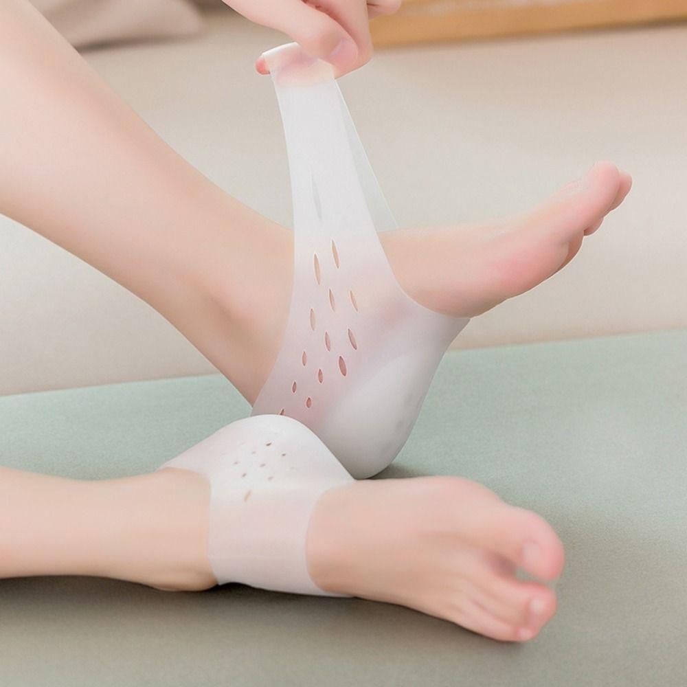 NEAVERLER Tất Chiều Cao Vô Hình, Đệm Gót Chân 2.0-4.0cm Đế Chiều Cao Bên Trong, Silicone Vô Hình Nâng Tăng Tất Nam Nữ