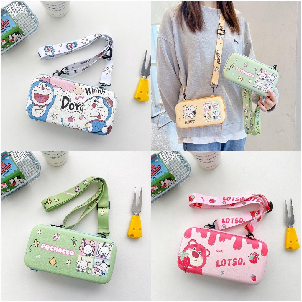 Dễ Thương Túi Đeo Vai Đựng Điện Thoại Hình doraemon Đáng Yêu Thời Trang