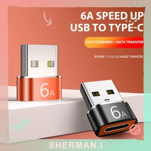 Đầu Chuyển Đổi Cáp Sạc Nhanh 6A USB 3.0 Sang Cổng Type-C-SN