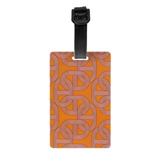 Thẻ vali hành lý Herme PVC 5.4 * 8.5cm Giá đỡ địa chỉ cá nhân hóa sáng tạo Phụ kiện du lịch Thẻ hành lý