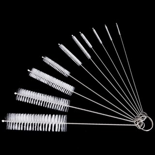Airspeccutin Bộ Cọ Vệ Sinh Ống Hút Bằng Sợi nylon Và Inox Mềm Mại Tiện Dụng