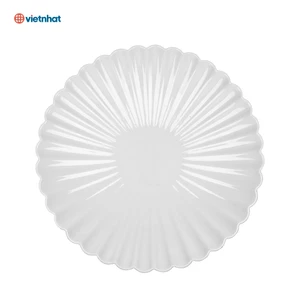 đĩa nhựa đựng hoa quả bánh kẹo đĩa nhựa đẹp đĩa hoa 3T 1238 aladanh-net-vn
