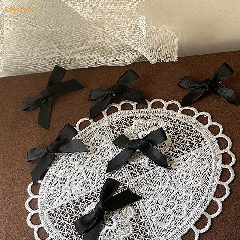 Siyuyan Set 10 Kẹp Tóc Nơ Ruy Băng Xinh Xắn Cho Nữ vn