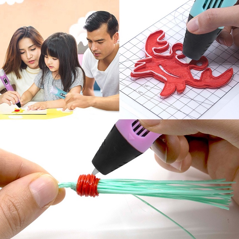 Bút In 3D Cho Bé An Toàn Thân Thiện Với Môi Trường Yên Tĩnh Đa Chức Năng