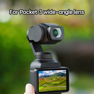 Dành cho Bộ lọc mở rộng ống kính góc rộng DJI OSMO POCKET 4 / 3: Góc nhìn mở rộng bên ngoài: Phụ kiện ống kính Osmo Pocket 3