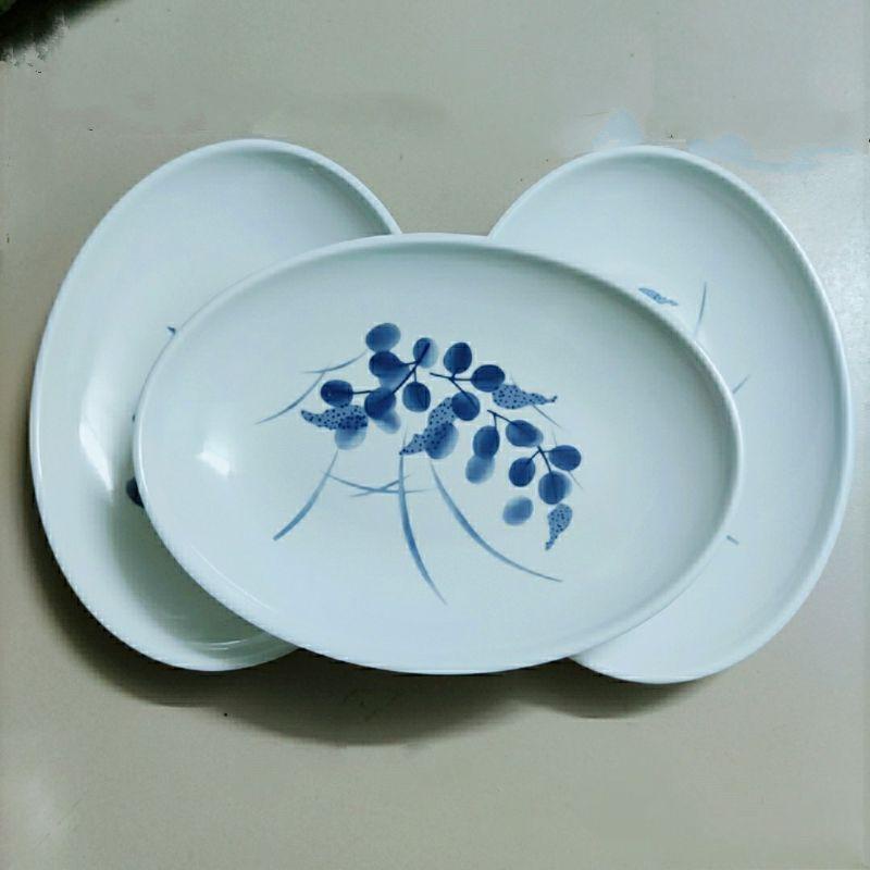 Đĩa nhựa bầu dục kích thước 25cm x 19cm dày …