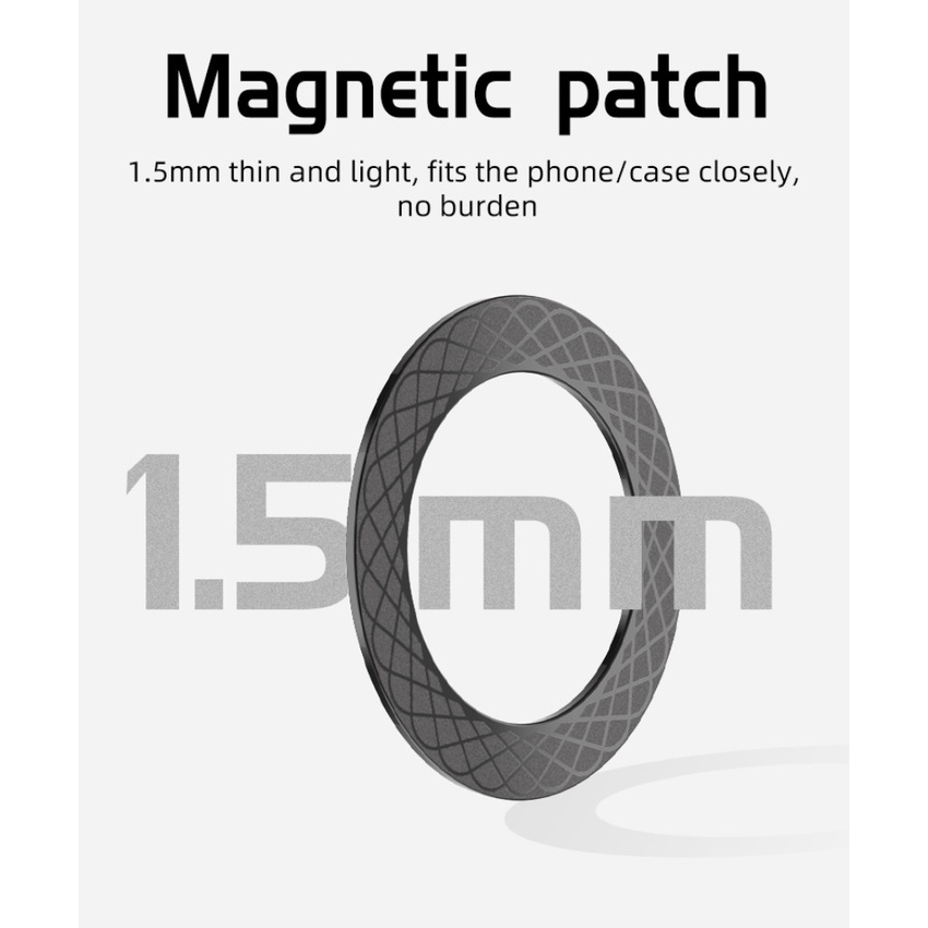 Inavgen Bộ 36 Miếng Dán Nam Châm Cho Sạc Không Dây n52