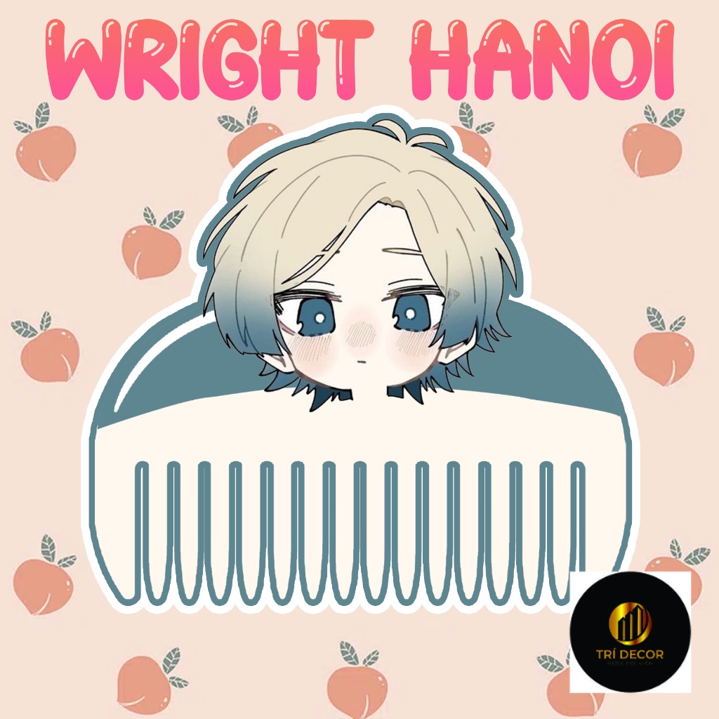 Mô Hình Lược Blue Lock Nagi Hyoma Chigiri Meguru Bachira Reo MikageRin Itoshi Isagi Phụ kiện trang trí sưu tầm chibi
