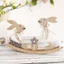 WANYEDI Seesaw Thỏ Trang Trí, Trang Trí Gia Đình Bằng Gỗ Mặt Dây Treo Phục Sinh, Thỏ Phục Sinh Dễ Thương Vẽ Graffiti Thủ Công Đồ Trang Trí Tiệc Phục Sinh Vui Vẻ