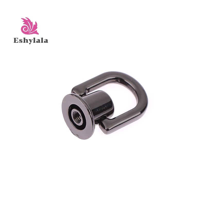 2 Bộ phận phần cứng Túi đeo nhẫn hình chữ D Khóa kẹp bên Khóa kim loại cổ điển Khóa đôi D Túi xách Tay cầm dây chuyền Đầu nối Dây đeo túi [MỚI]