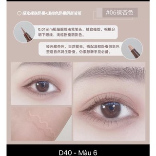 Bút Kẻ Bọng Mắt 2 Đầu Maxfi, Gel + Nước Siêu Mảnh 0.01mm, Lâu Trôi, Dễ Kẻ – Tạo Hiệu Ứng Bọng Mắt Tự Nhiên