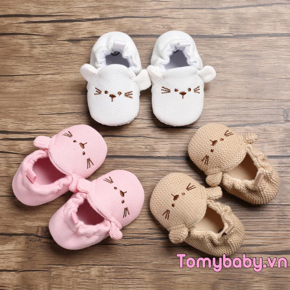 Giày Cotton ChốNg Trơn TrượT Cho Bé Trai / GáI (0-18 TháNg)