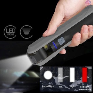 Đèn Pin LED COB USB Hít Nam Châm Linh Hoạt Có Thể Gập Lại 4 Chế Độ Sáng Đa Ứng Dụng