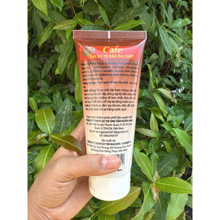 Set 2 Tuýp Gel kỳ tế bào da chết toàn thân hương Cafe Kiều Trinh dùng được cho cả mặt và body