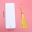 SA Bộ 10 Dấu Trang Giấy Trắng Có Tua Rua Handmade Đọc Sách Đánh Dấu Trang Vật Dụng Cho Trẻ Em Người Lớn Tranh Nghệ Thuật Dự Án