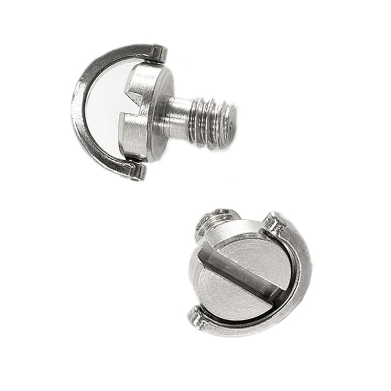 IOR Gói 2 Vít Camera Phát Hành Nhanh Bằng Thép Không Gỉ Cho Vòng Cổ Ống Kính Chân Máy