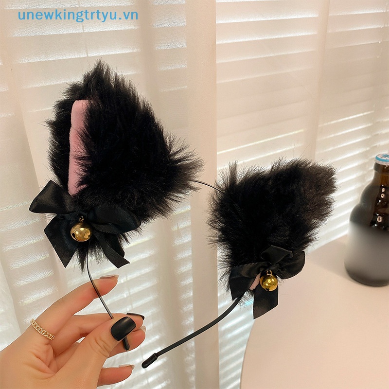 Unewtyu Tai Gợi Cảm Cho Nữ Bé Gái Ren Nơ Vòng Cổ Sang Trọng Băng Đô Quấn Tóc Cosplay Hóa Trang Đảng Trang Phục Phụ Kiện Tóc VN
