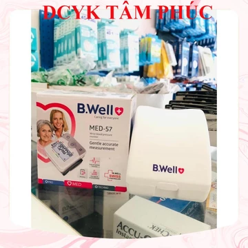 [Chính hãng] Máy đo huyết áp cổ tay Bwell MED-57 từ Thụy Sỹ- Bảo hành 5 năm [CHÍNH XÁC-TIỆN LỢI]