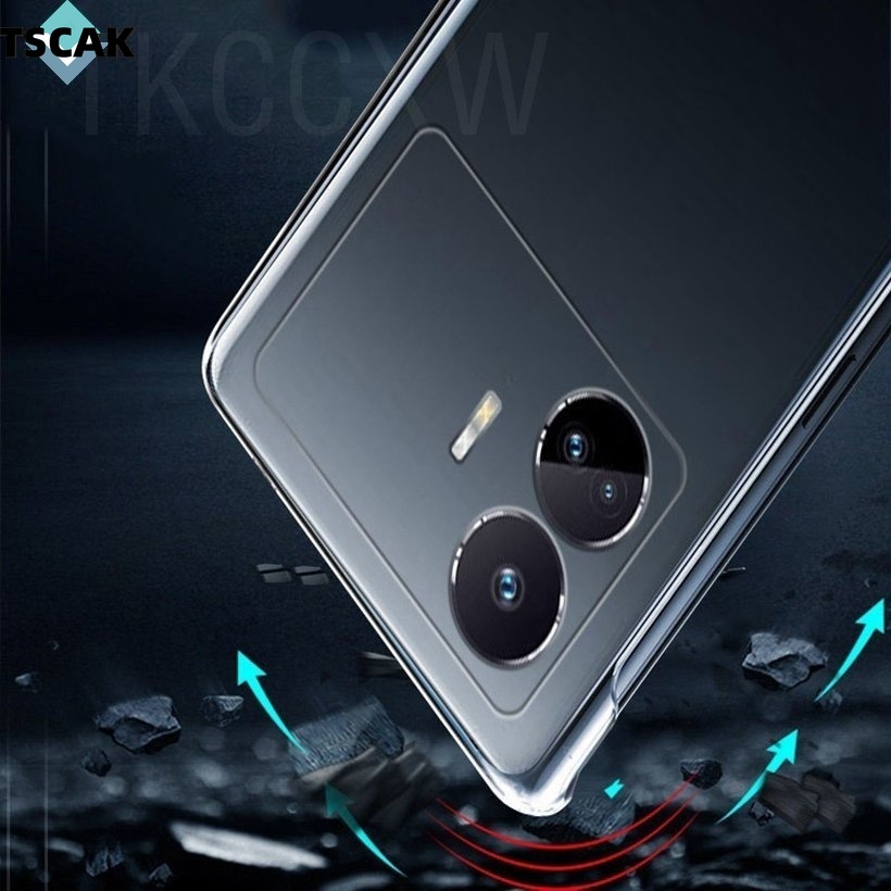 Ốp Điện Thoại Nhựa Cứng Trong Suốt Không Viền Cho redmi k60 k50 ultra k60 k50 pro k40s