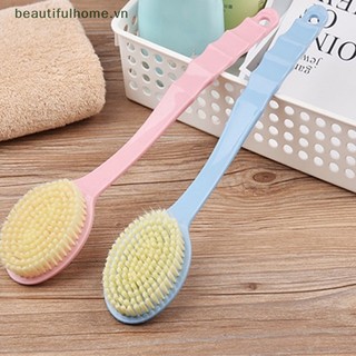 Bàn Chải Tắm Chà Lưng Tẩy Tế Bào Chết Mềm Mại Cán Dài Dùng Cho Phòng Tắm